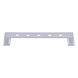 Modern Craftsman 5-1/2 Inch Center to Center Brushed Nickel Cabinet Pull