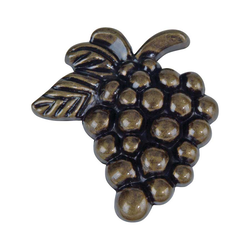 Fruit 2 Inch Diameter Burnished Bronze Cabinet Knob