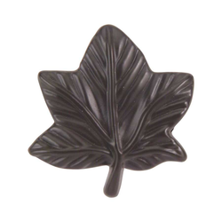 Leaf 2 Inch Diameter Aged Bronze Cabinet Knob