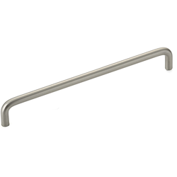 Contemporary 8 Inch Center to Center Bar Pulls with Nickel Finish
