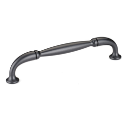 Traditional 5-1/32 Inch Center to Center Bar Pulls with Anthracite Finish