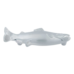 Fish 3 Inch Center to Center Brushed Nickel Cabinet Pull