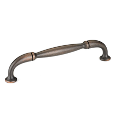 Traditional 5-1/32 Inch Center to Center Bar Pulls with Oil-Rubbed Bronze Finish
