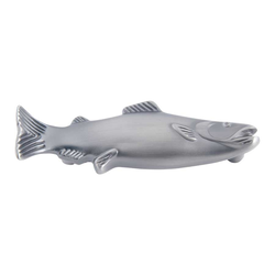 Fish 3 Inch Center to Center Pewter Cabinet Pull