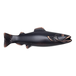 Fish Pull 3 inch Center to Center Venetian Bronze