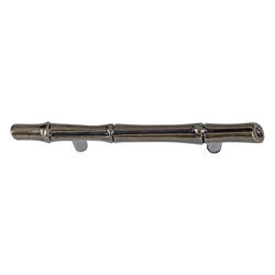 Bamboo 3 Inch Center to Center Burnished Bronze Cabinet Pull