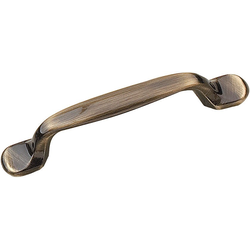 Traditional 3-25/32 Inch Center to Center Bar Pulls with Antigue English Finish