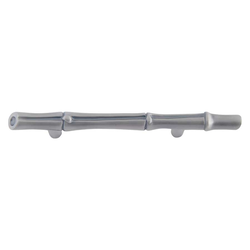 Bamboo 3 Inch Center to Center Pewter Cabinet Pull