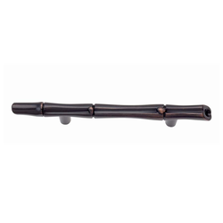 Bamboo 3 Inch Center to Center Venetian Bronze Cabinet Pull