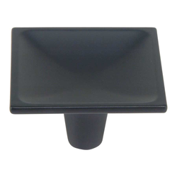 Dap 2 Inch Diameter Black Cabinet Knob