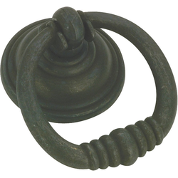 Richelieu 1/2" Center to Center Matte Iron Bar Pull, 5 23/32 in Length x 1 1/16 in Width x 1-11/16" Projection