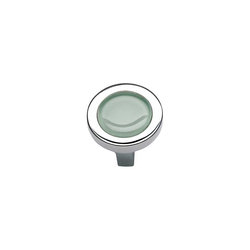 Spa 1-1/4 Inch Diameter Polished Chrome Cabinet Knob
