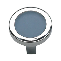 Spa 1-3/8 Inch Diameter Brushed Nickel Cabinet Knob
