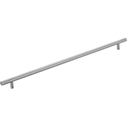 Contemporary 19-1/8 Inch Center to Center Bar Pulls with Stainless Steel Finish