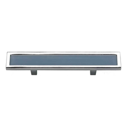Spa 3 Inch Center to Center Polished Chrome Cabinet Pull
