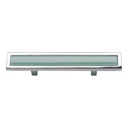 Spa 3 Inch Center to Center Polished Chrome Cabinet Pull