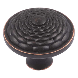 Mandalay 1-5/16 Inch Diameter Venetian Bronze Cabinet Knob