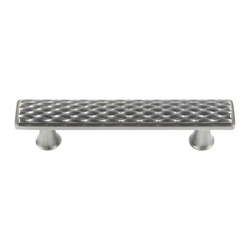 Mandalay 3 Inch Center to Center Brushed Nickel Cabinet Pull