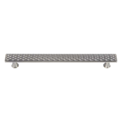 Mandalay 6-5/16 Inch Center to Center Brushed Nickel Cabinet Pull