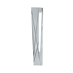 Modernist 3 Inch Center to Center Polished Chrome Cabinet Pull