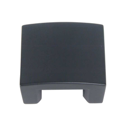 Centinel 1-1/4 Inch Center to Center Black Cabinet Pull