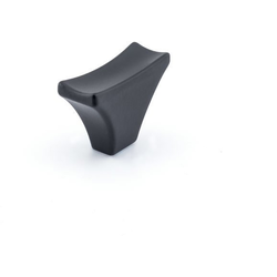 Transitional 4.5 Inch Length Knobs with Matte Black Finish