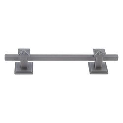 Craftsman 4 Inch Center to Center Pewter Cabinet Pull
