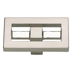 Nobu 1-3/4 Inch Diameter Brushed Nickel Cabinet Knob