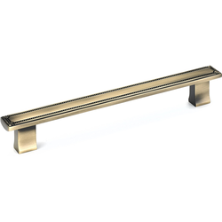 Traditional 7-9/16 Inch Center to Center Bar Pulls with Antigue English Finish