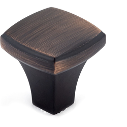 Transitional 1.38 Inch Length Knobs with Oil-Rubbed Bronze Finish