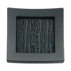 Primitive 1-1/2 Inch Diameter Black Cabinet Knob