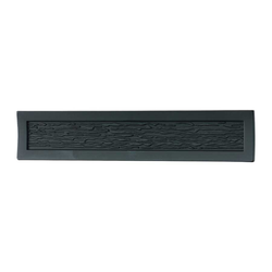 Primitive 3 Inch Center to Center Black Cabinet Pull