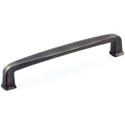 Transitional 5-1/32 Inch Center to Center Bar Pulls with Antique Nickel Finish