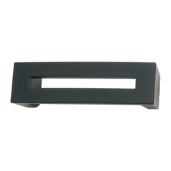 Centinel 3 Inch Center to Center Black Cabinet Pull