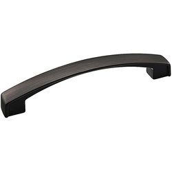 Transitional 5-1/32 Inch Center to Center Bar Pulls with Bronze Finish