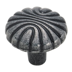 20% OFF Natural Elegance 1-1/4 Inch Diameter Wrought Iron Cabinet Knob