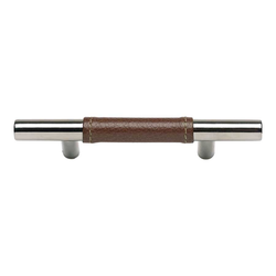 Zanzibar 3 Inch Center to Center Polished Chrome Cabinet Pull