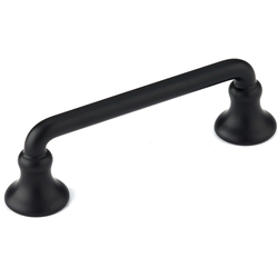 Traditional 3 Inch Center to Center Bar Pulls with Matte Black Finish
