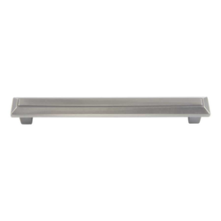 Trocadero 6-5/16 Inch Center to Center Pewter Cabinet Pull