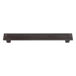 Trocadero 6-5/16 Inch Center to Center Venetian Bronze Cabinet Pull