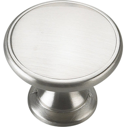 Transitional 1-25/32 Inch Diameter Knobs, Brushed Nickel