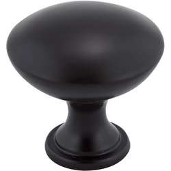 Contemporary 1-3/16 Inch Diameter Knobs with Oil-Rubbed Bronze Finish