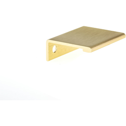 Contemporary 1-5/16 Inch Center to Center Bar Pulls with Satin Gold Finish