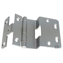 #376 Five Knuckle Overlay Institutional Hinge, Chrome