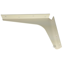 Work Station Bracket 8 Inch by 12 Inch White, Per Pair