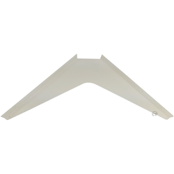 Work Station Bracket 15 Inch by 21 Inch White, Per Pair