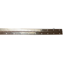 1-1/2 Inch Continuous Piano Hinge 36 Inch Long, Nickel, Plated Steel