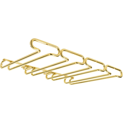 11 Inch Depth Quad Stemware Holder, Brass