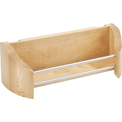 33% OFF 10-3/4 Inch Width Cabinet Door Wood Storage Tray with Screw-In Clips 