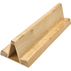 8 Inch Spice Rack insert for 448-BCBBSC-8C, Natural Wood